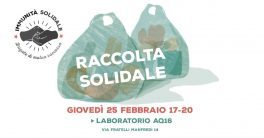Il 15 febbraio una raccolta di generi alimentari per “Immunità Solidale”