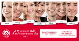 Non solo i volti degli ex pazienti, ma anche medici e ricercatori sostengono la donazione del 5x1000 a GRADE