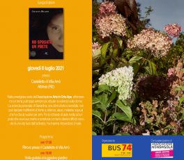 Presentazione letteraria con BUS74 al Castelletto di Villa Arnò