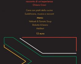 Serata dedicata al Sudafrica a Le Ciminiere