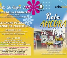 Rolo ancora In Festa: la presentazione del programma di giugno