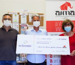 Donazione de La Contabile ad Aima - Associazione Alzheimer