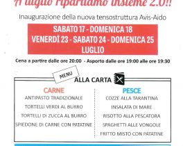 Festa a Rubiera con Avis e Aido