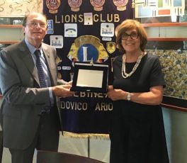 Lions Albinea premia AIMA - Associazione Alzheimer
