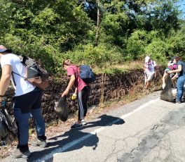 Plogging a Cervarezza, oltre 30 partecipanti