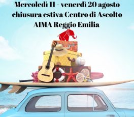 Chiusura estiva del centro d'ascolto di AIMA