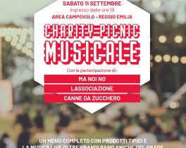 Charity Picnic: tre band in concerto all'Arena Campovolo per il GRADE