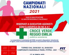 Nuovo torneo Charity Padel per la Croce Verde al Circolo Tennis Albinea