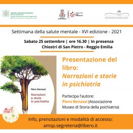 Presentazione del libro "Narrazioni e storie in psichiatria"