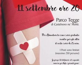 L'11 settembre la festa di Avis Castelnovo Monti