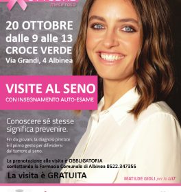 Ottobre Rosa con tante iniziative ad Albinea