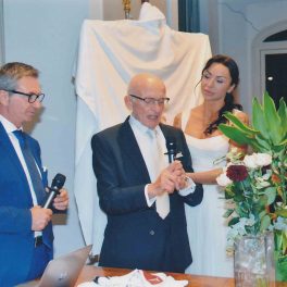 Inaugura il 6 novembre del nuovo pulmino per disabili donato da Nicole Ferrarini alla Croce Verde