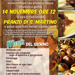 Pranzo di San Martino a Sologno