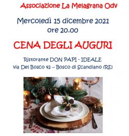Cena natalizia con La Melagrana