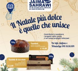 Panettoni e cioccolate per sostenere Jaima Sahrawi