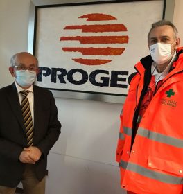 10.000 euro da Progeo per le nuove divise di Croce Verde Reggio Emilia