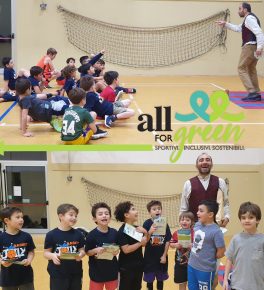 Prima tappa di All for Green alla Jolly Basket di Reggio Emilia