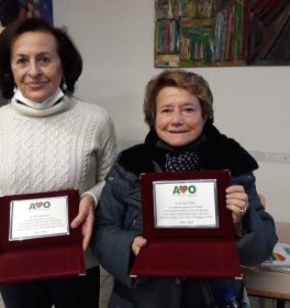 Un pomeriggio di auguri dedicato ai volontari dell’AVO di Reggio Emilia