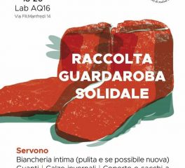 Il 16 dicembre una raccolta di abiti per “Immunità Solidale”