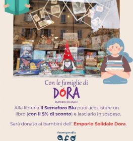 Il Semaforo Blu ripropone Il "libro sospeso" per l'emporio solidale Dora