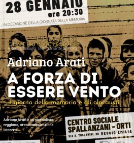 “A forza di essere vento” - Incontro agli Orti Spallanzani