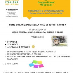 Nuovo incontro del Gruppo Giovani di AID (Associazione Dislessia)