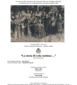 30 anni di Auser: inaugurazione il 12 marzo a Fabbrico