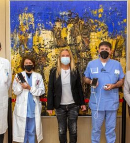 Lega del Cuore dona due ecopalmari alla Cardiologia reggiana