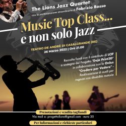 Concerto jazz a Casalgrande per Credere per Vedere