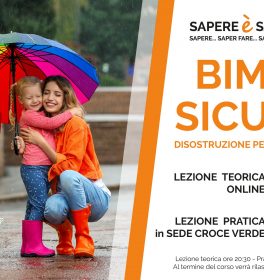 Corso completo di disostruzione pediatrica con Croce Verde Castelnovo Monti