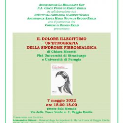 “Il dolore illegittimo - Un’etnografia della Sindrome Fibromialgica”, se ne parla il 7 maggio