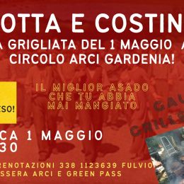 Grigliata del Primo Maggio col Circolo Arci Gardenia