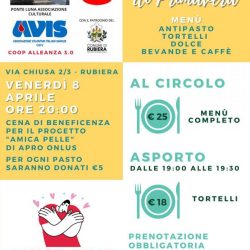 Tortellata benefica di primavera a Rubiera