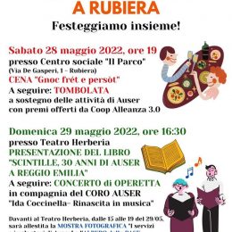 Fine settimana con Auser Rubiera