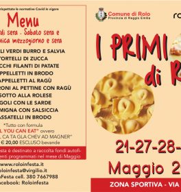 Rolo in Festa dal 27 al 29 maggio
