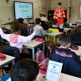 Il progetto di formazione rivolto ai bimbi delle elementari di Croce Verde Reggio Emilia
