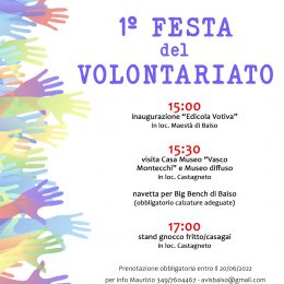 Prima festa del volontariato di Baiso