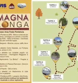Magnalonga con le associazioni di Rubiera