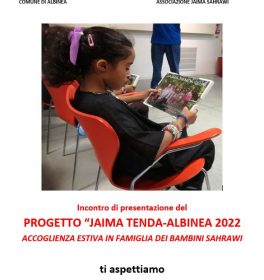 Incontro di presentazione per l'accoglienza estiva dei piccoli Sahrawi ad Albinea