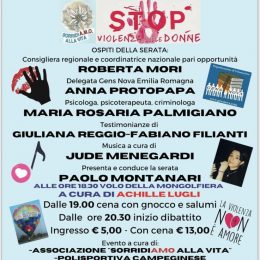Iniziativa contro la violenza sulle donne a Campegine