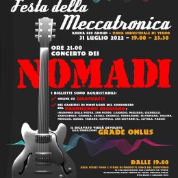 Nomadi in concerto alla Festa della Meccatronica a Viano