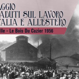 Reggio ricorda le vittime del disastro di Marcinelle
