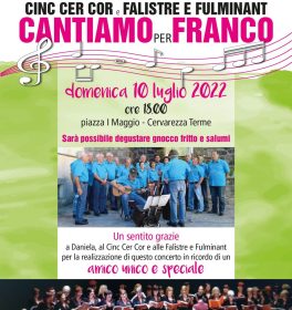Concerto in memoria di Franco Correggi