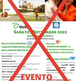 Festa Auser di raccolta fondi per il MIRE - INIZIATIVA RINVIATA!