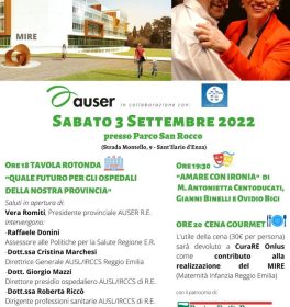 Festa Auser di raccolta fondi per il MIRE