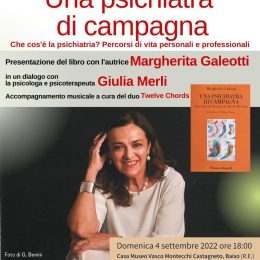 Presentazione letteraria "Uno psichiatra di campagna"