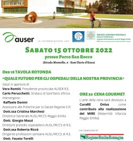 Festa Auser di raccolta fondi per il MIRE a Sant'Ilario