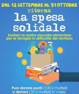 Torna a Reggio Emilia la spesa solidale di Conad