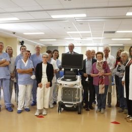 Gli Amici del Cuore di Correggio donano un eco cardiografo all’ospedale San Sebastiano