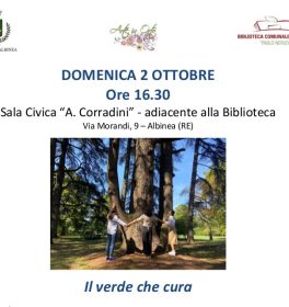 Incontro di approfondimento su "Il verde che cura"